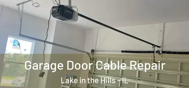  Garage Door Cable Repair Lake in the Hills - IL