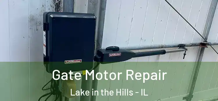  Gate Motor Repair Lake in the Hills - IL