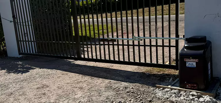 Solar Swing Gate Opener Lake in the Hills