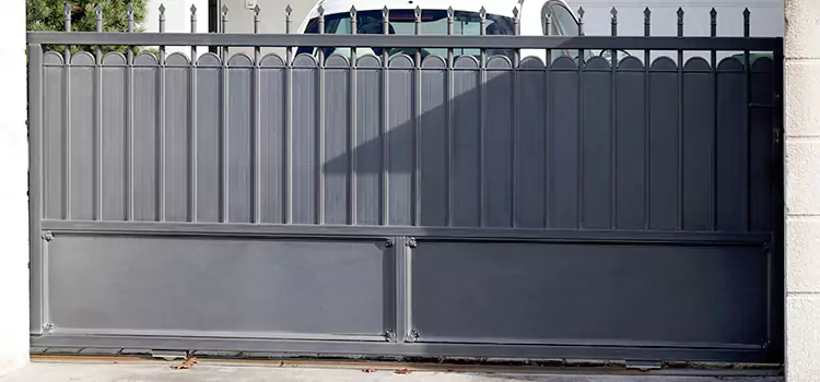 Metal Driveway Gate Installation Lake in the Hills