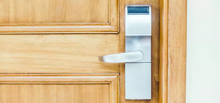 Electromagnetic Door Lock Installation Lake in the Hills
