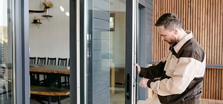 Replacing Patio Door Lake in the Hills