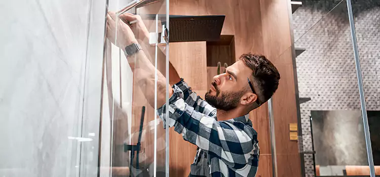 Replace Shower Doors with Frameless Lake in the Hills